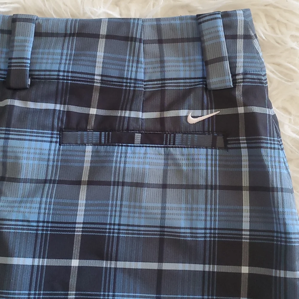Nike Blue Plaid Skort - Picture 3 of 6